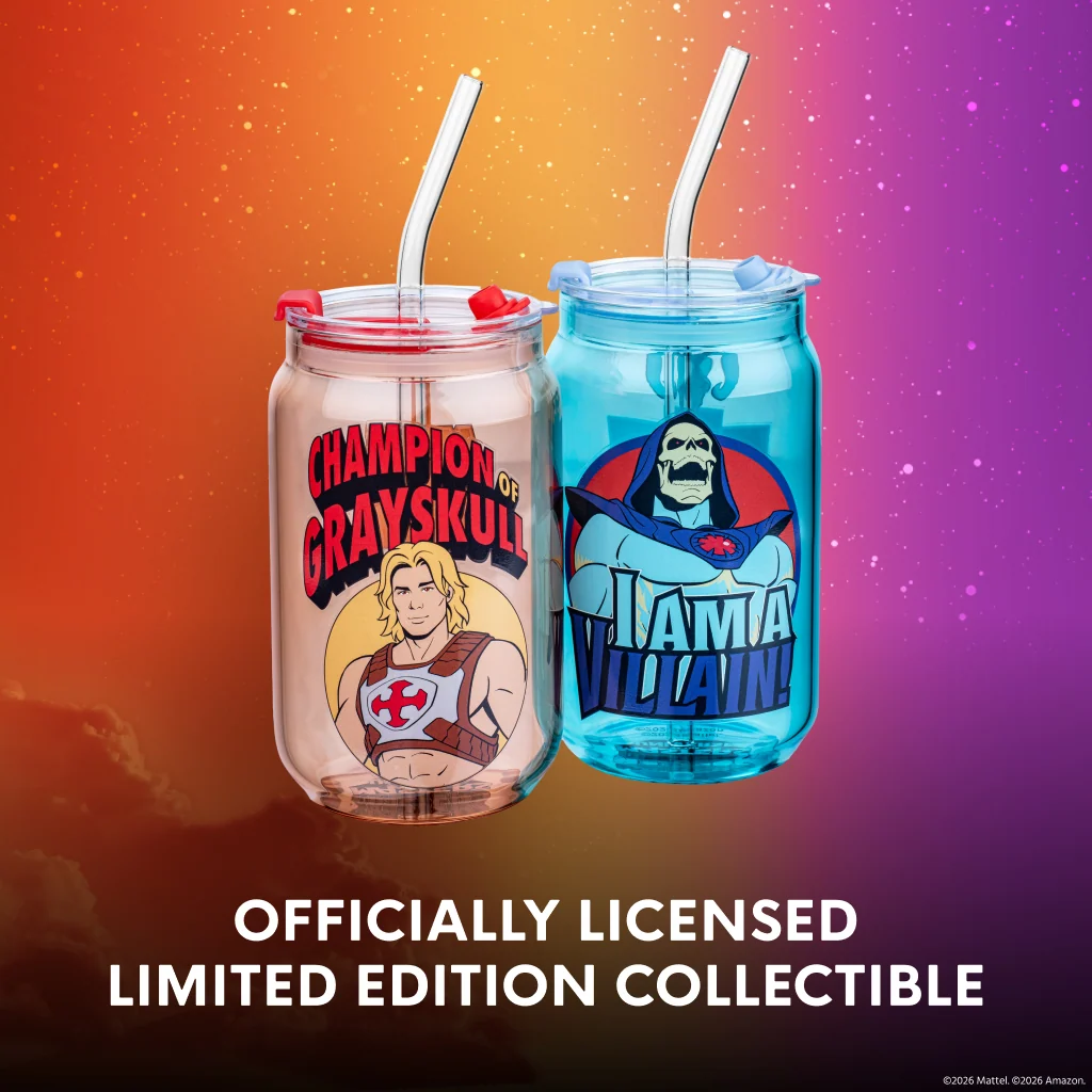 Masters of the Universe™ 2026 Movie Drinking Glasses (Mattel Creations)