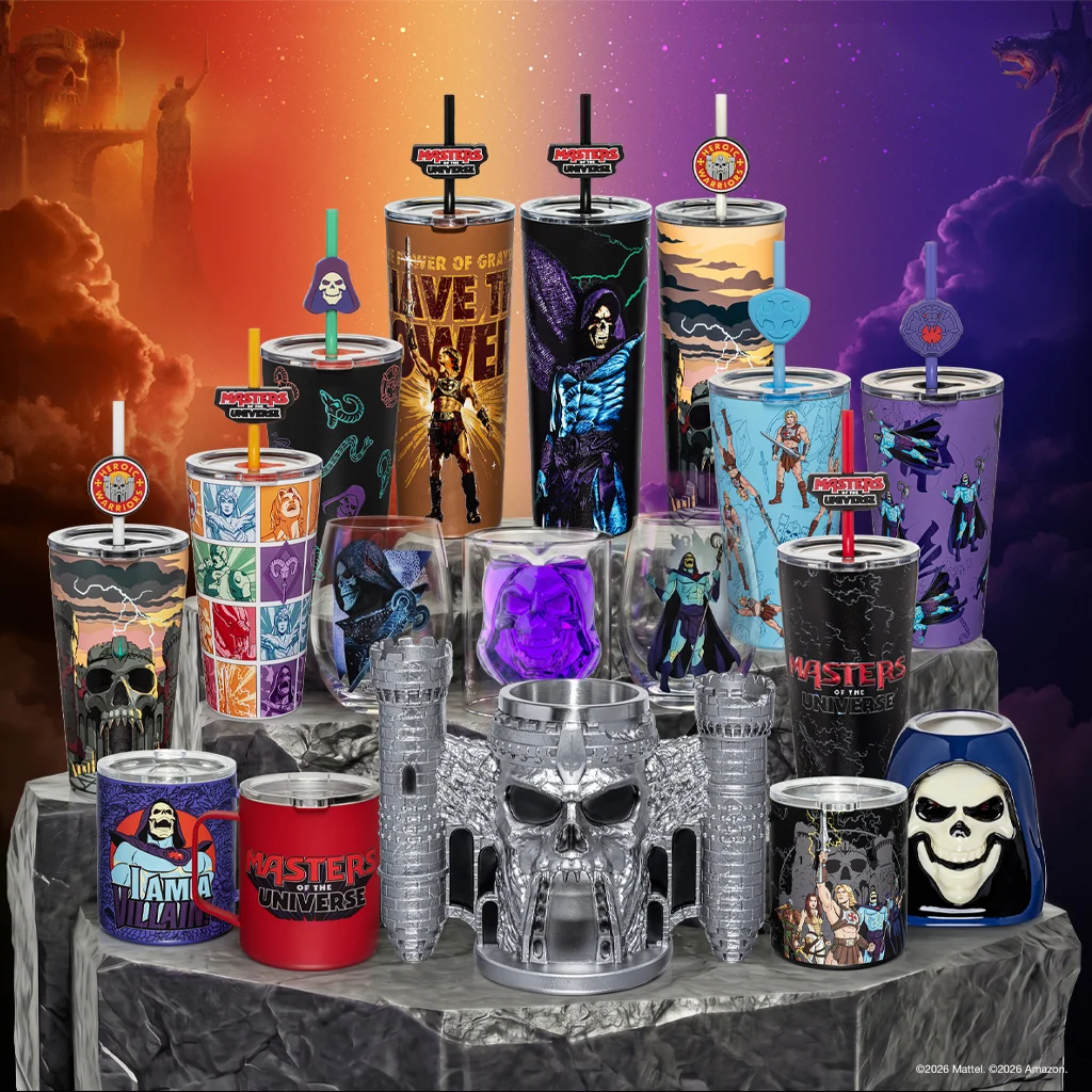 Masters of the Universe™ 2026 Movie Drinking Glasses (Mattel Creations)