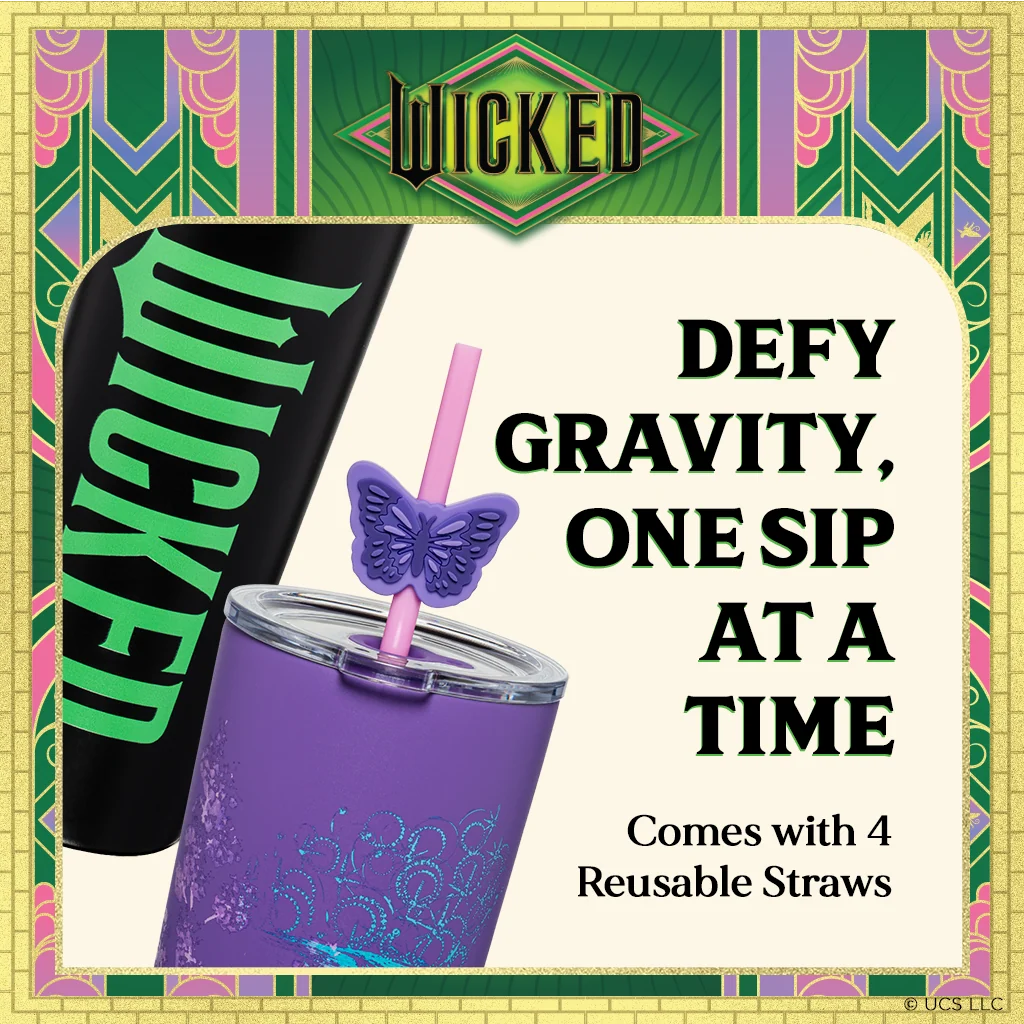 Wicked For Good Tumblers - 24 oz Set of 2