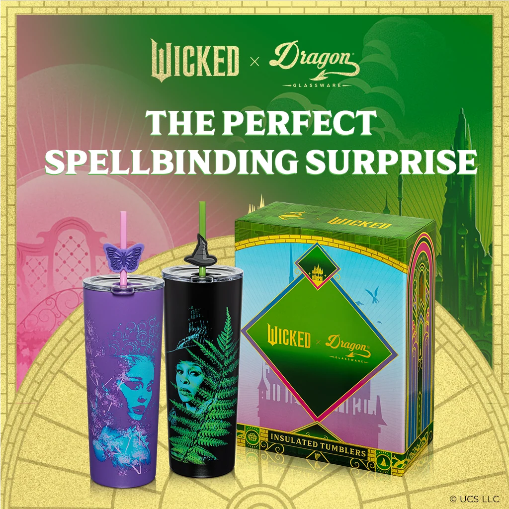Wicked For Good Tumblers - 24 oz Set of 2
