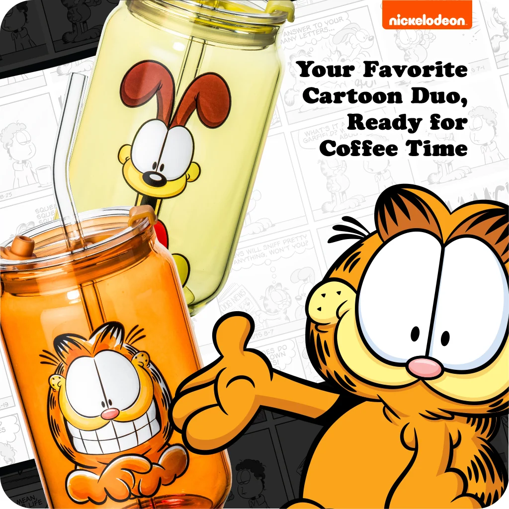 Garfield drikkeglas
