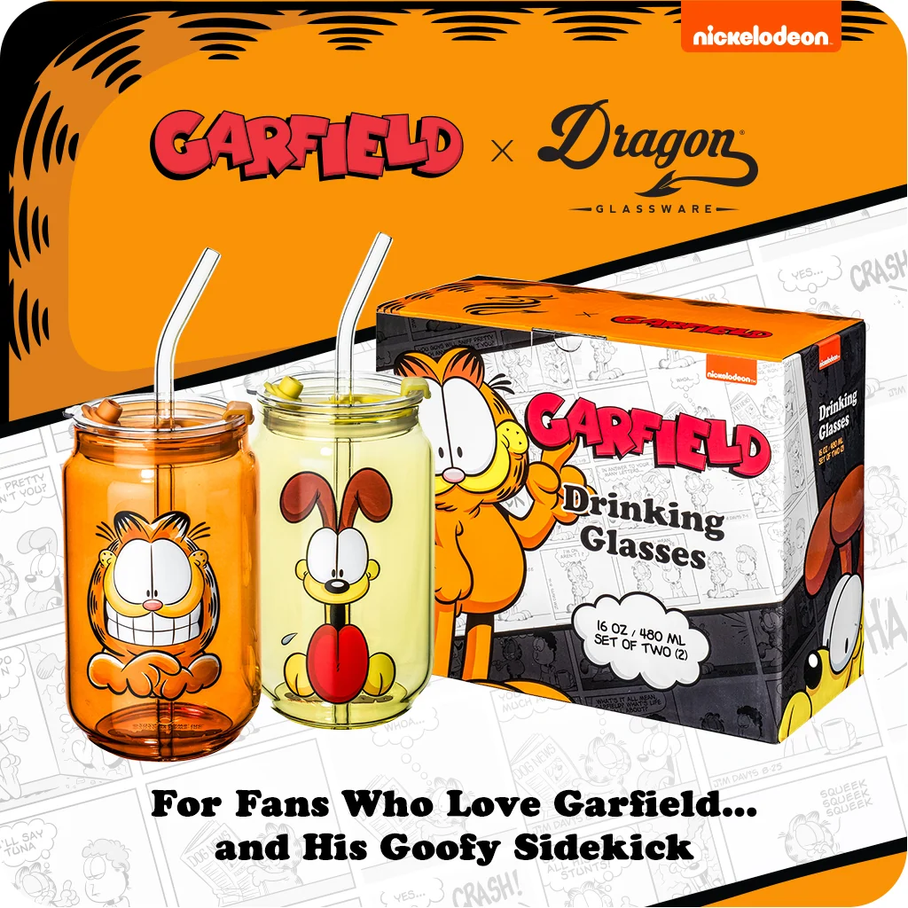 Garfield drikkeglas