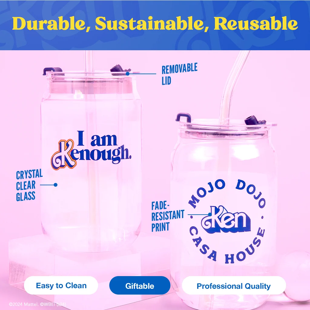 Barbie™ The Movie x Dragon Glassware® I'm Just Ken™ Vasos de bebida