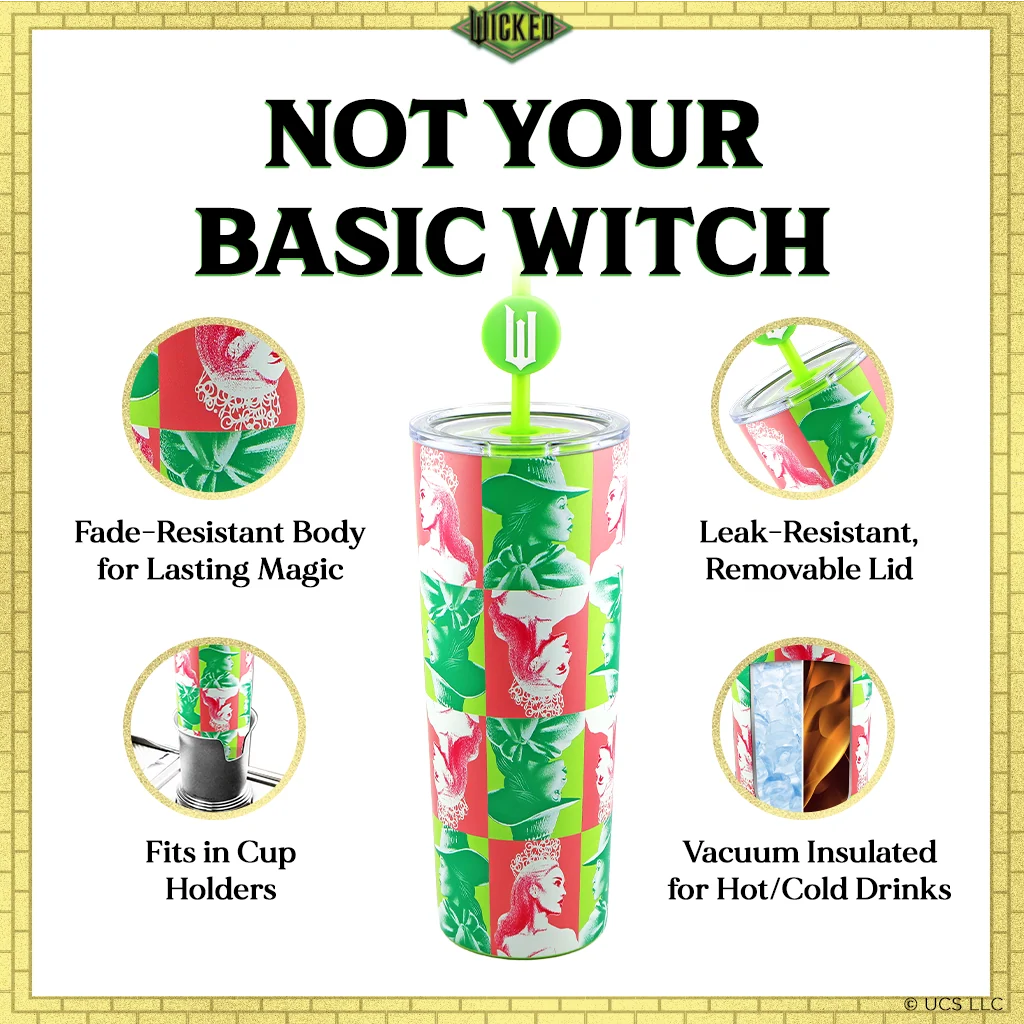 Wicked Portraits Tumbler - 24 oz