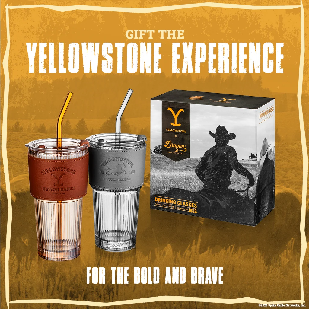 Yellowstone Drikkeglas