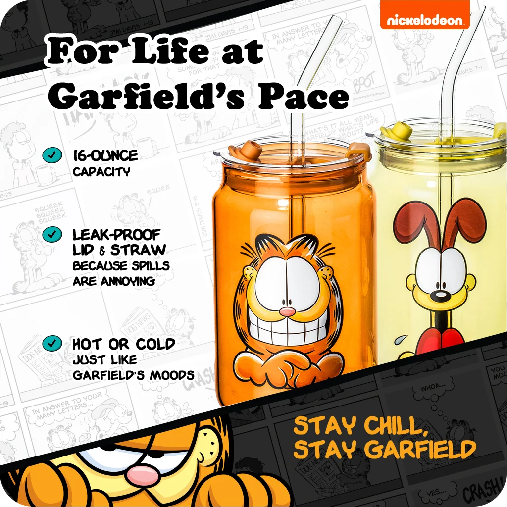 Garfield drikkeglas
