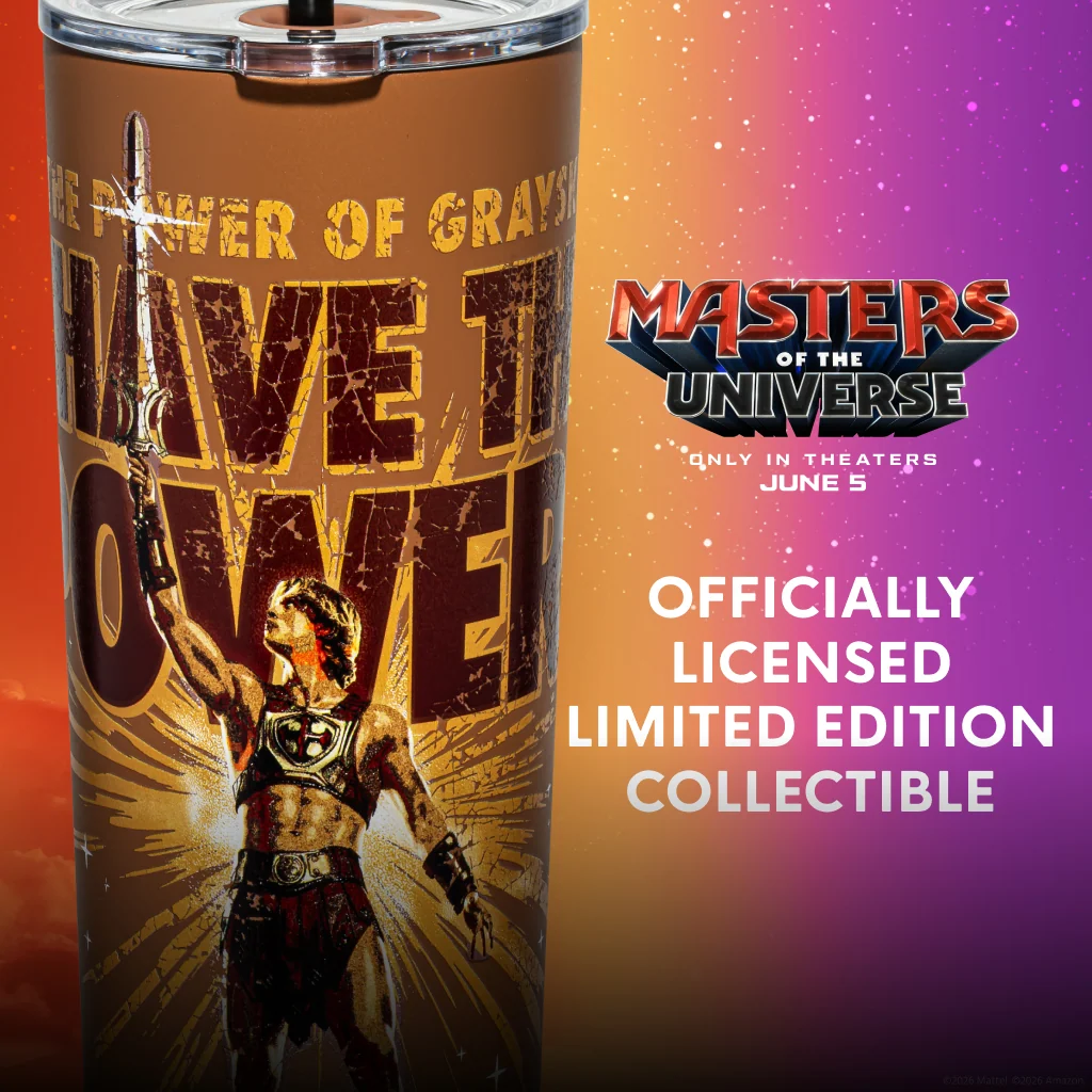 Masters of the Universe™ 2026 Film-Tumbler – I Have The Power