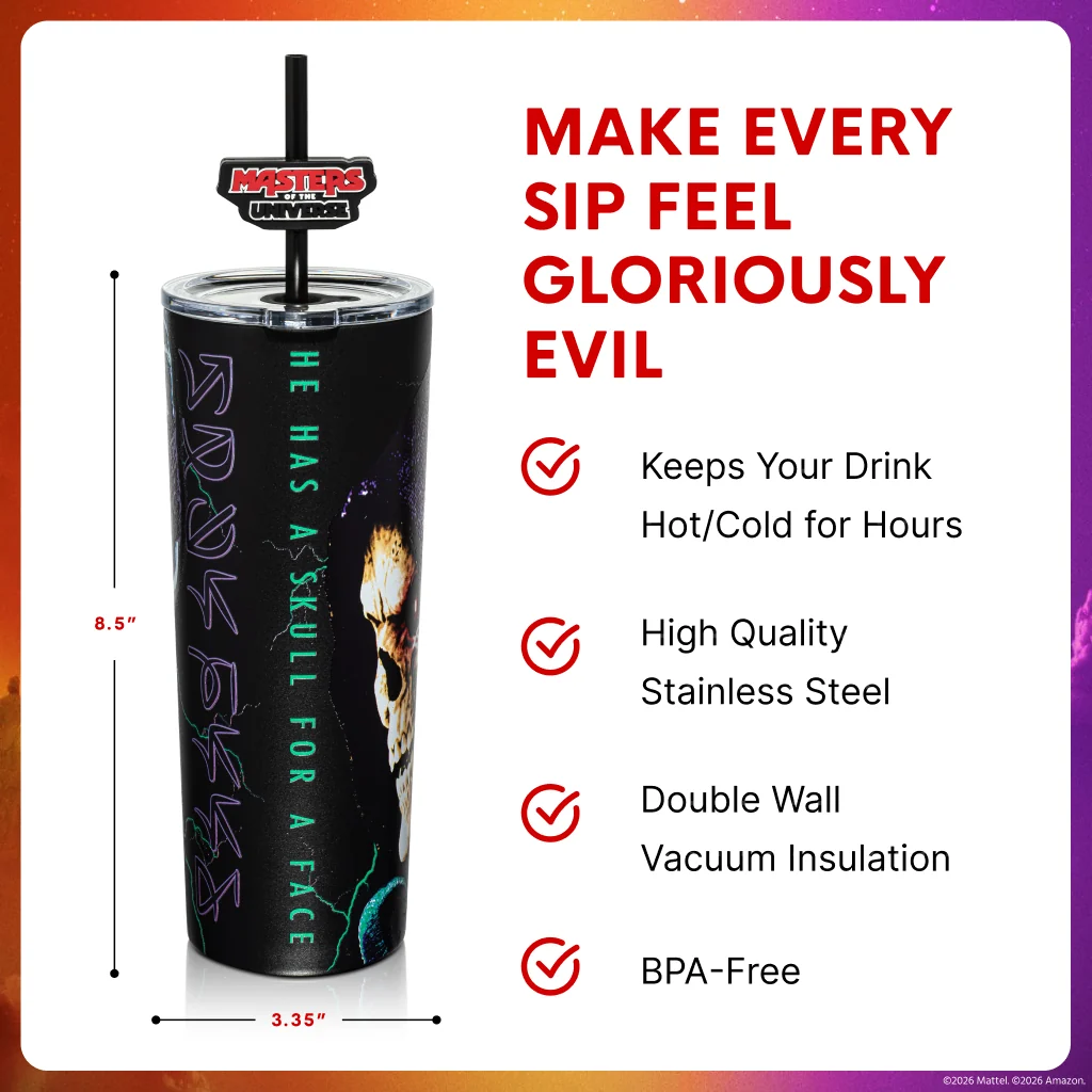 Vaso térmico Skeletor™ de la película Masters of the Universe™ 2026