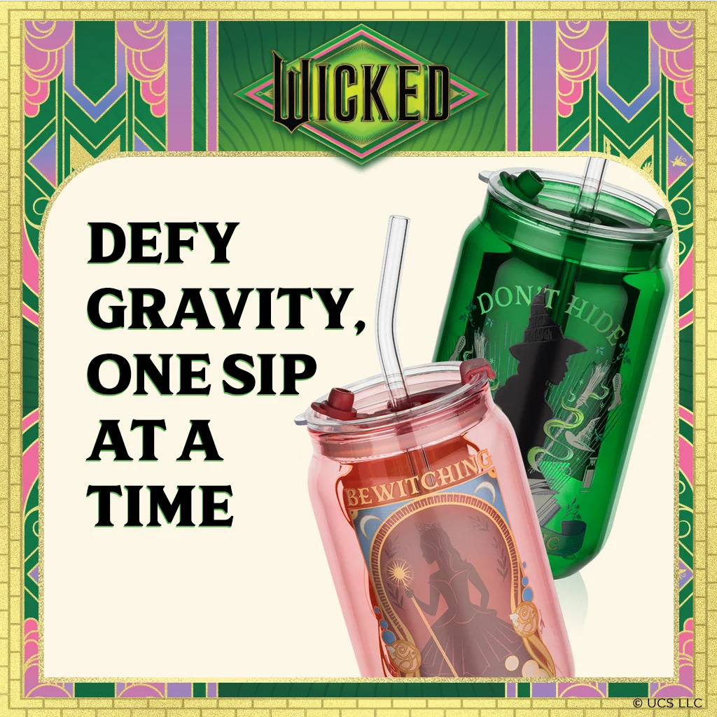 Wicked Enchanted Drinking Glasses - 16 oz