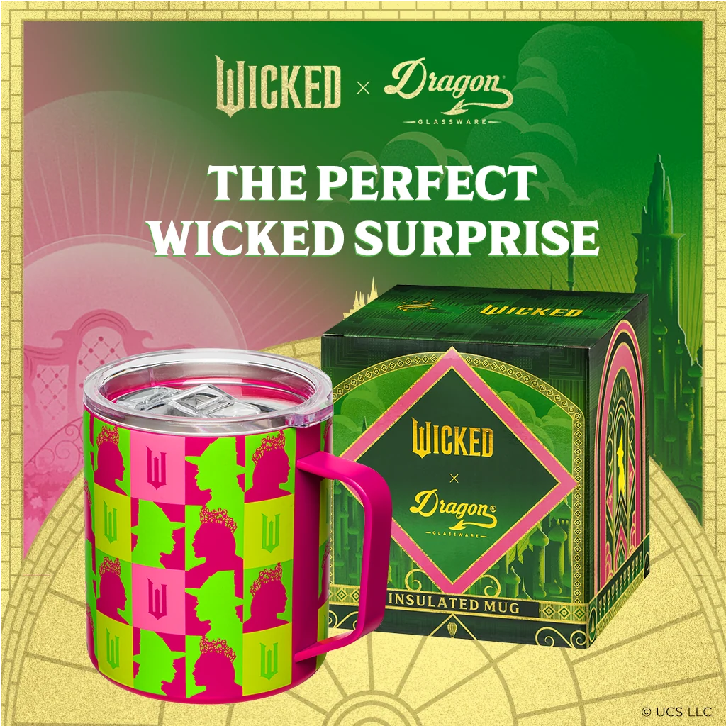 Wicked Pink Stainless Steel Camp Mug - 12 oz