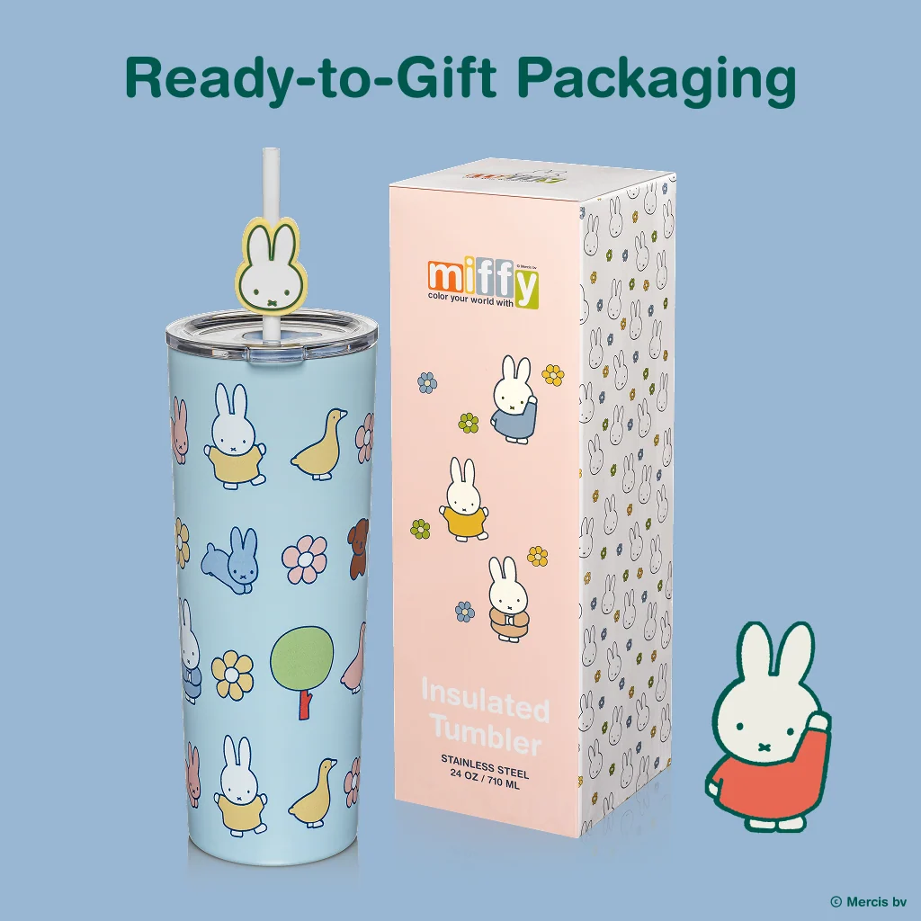 Miffy | Vår/sommar 2026 Limited Edition tumbler – blå
