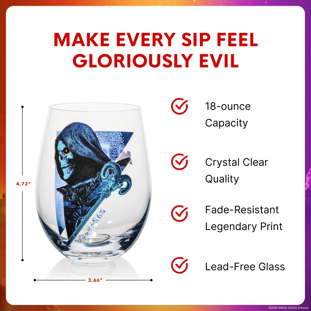 Vasos sin tallo Skeletor™ de la película Masters of the Universe™ 2026