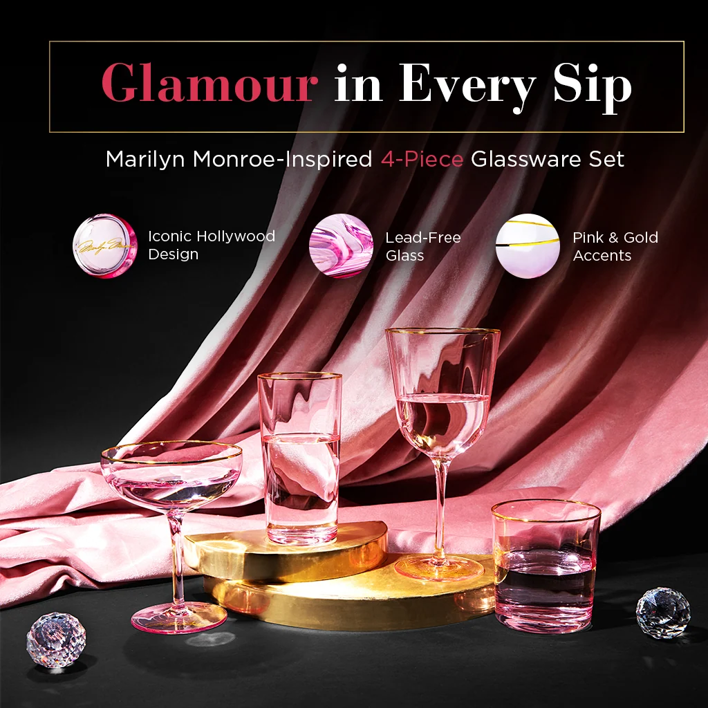 Marilyn Monroe | Drinkware Set