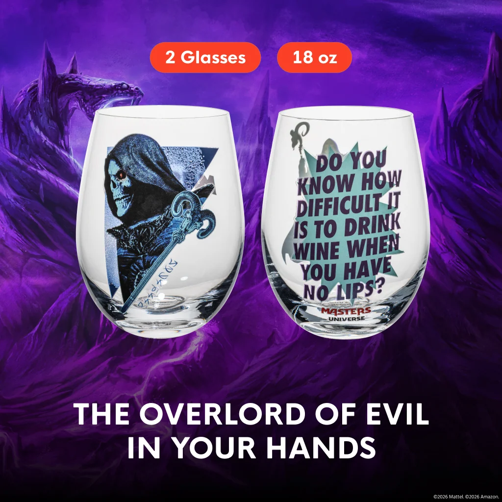 Masters of the Universe™ 2026 Movie Skeletor™ Stemless Glasses