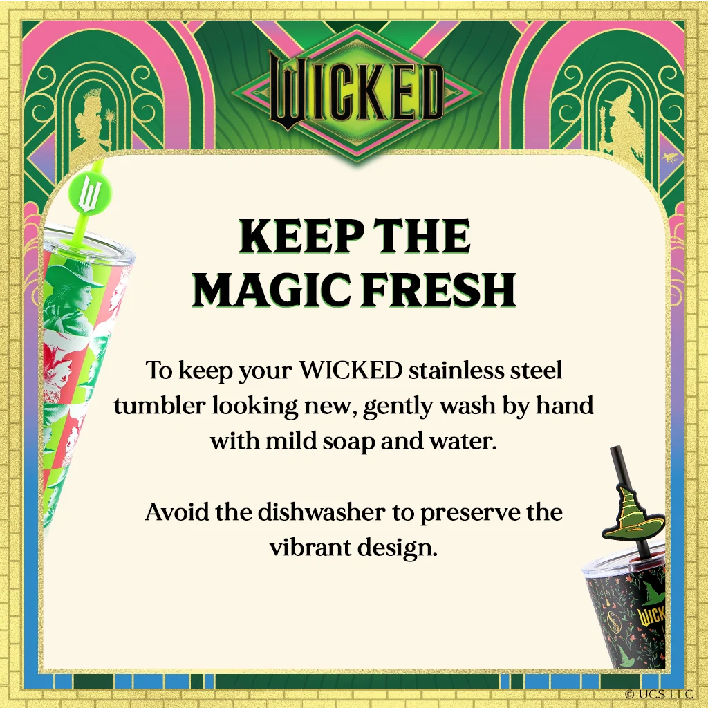 Wicked Enchanted Tumbler - 24 oz