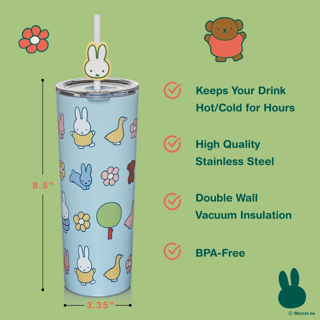 Miffy | Vår/sommar 2026 Limited Edition tumbler – blå